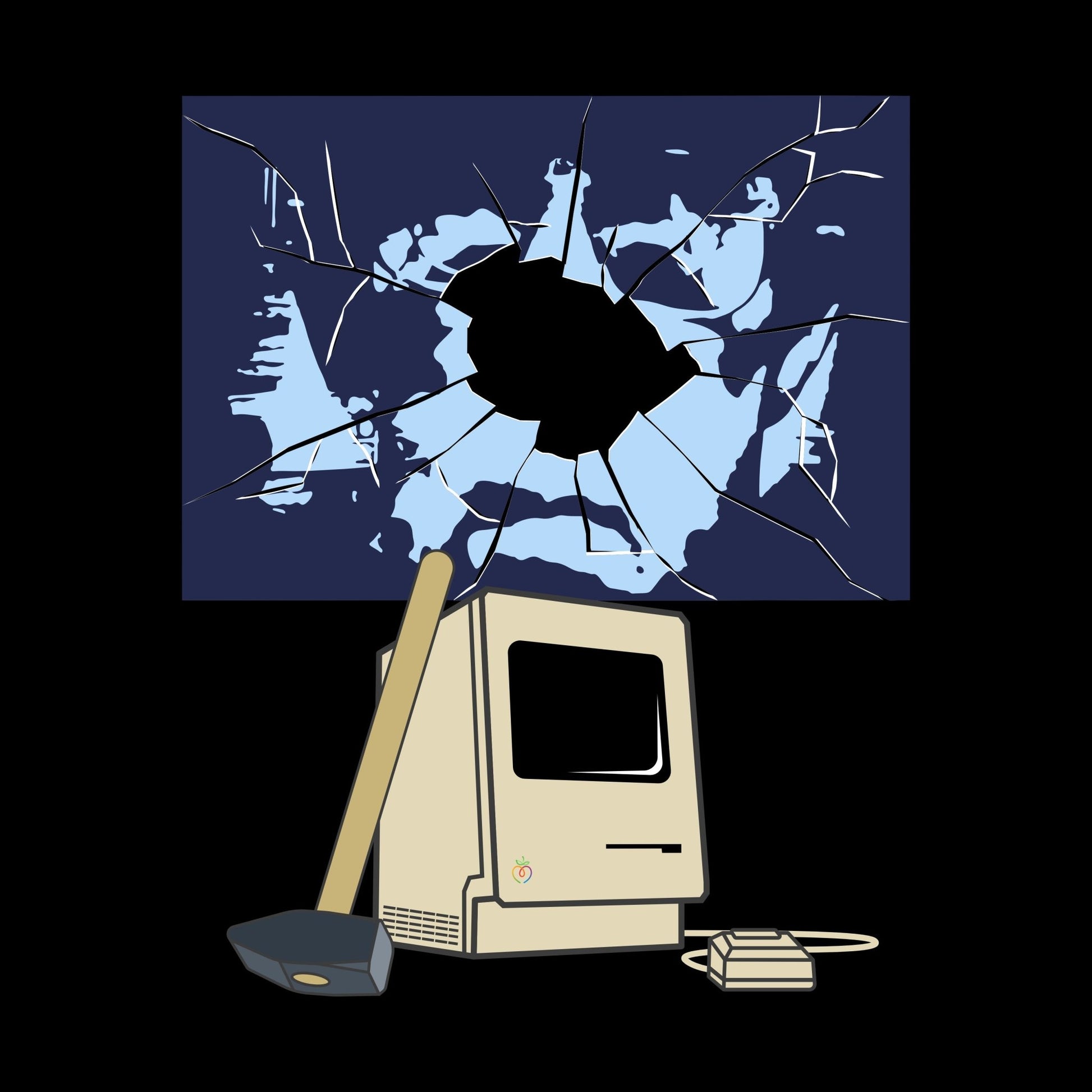 1984 Commercial: Big Brother Long Sleeve - I Bleed in Six Colors®