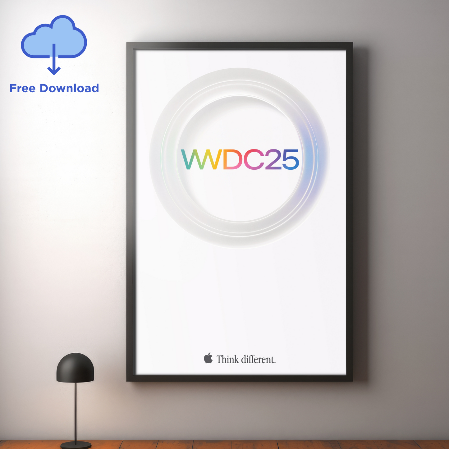 Apple-Inspired WWDC25 Digital Poster Version 2