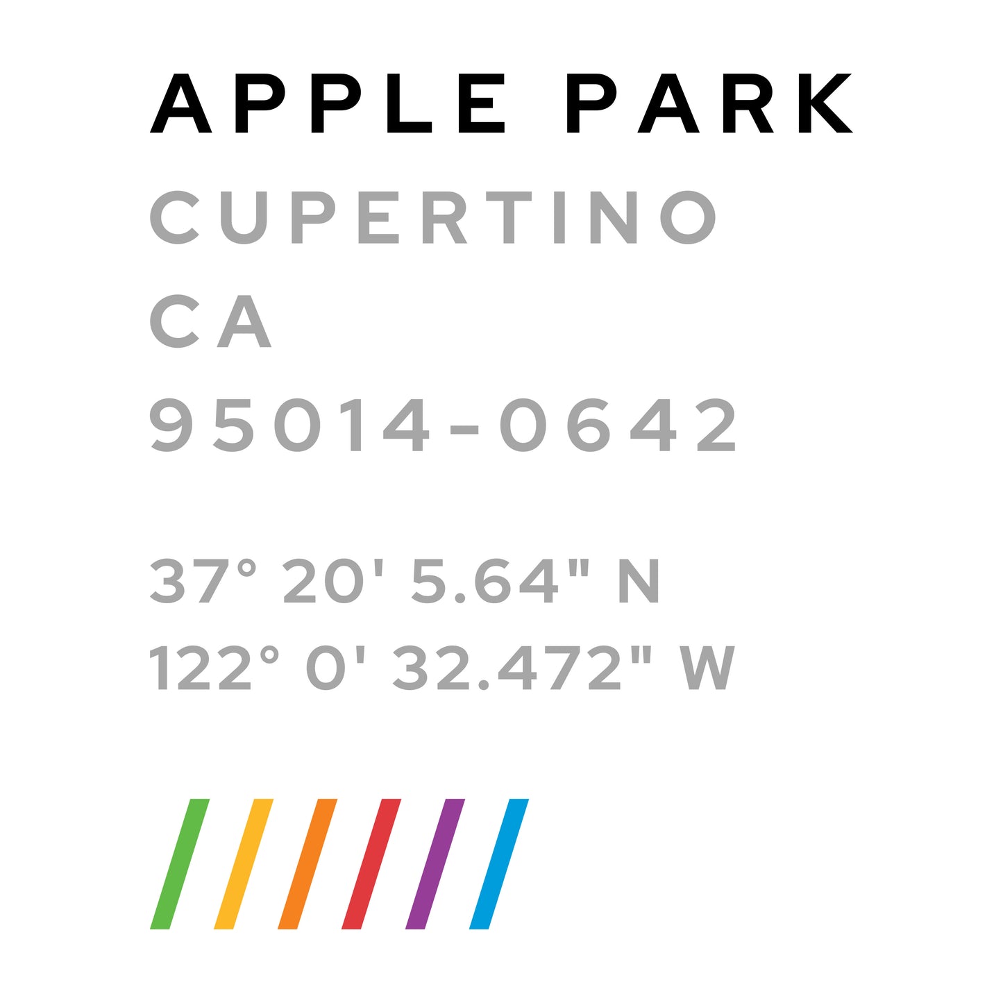 Apple Park Coordinates