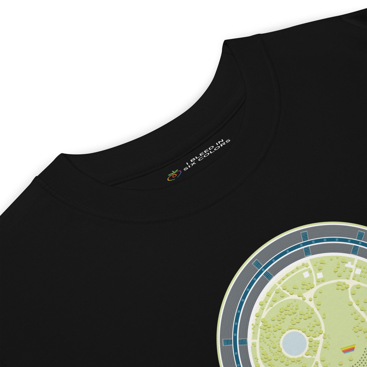 Apple Park Overhead View T-shirt—Black