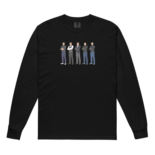 Evolution of Steve Long Sleeve - I Bleed in Six Colors®