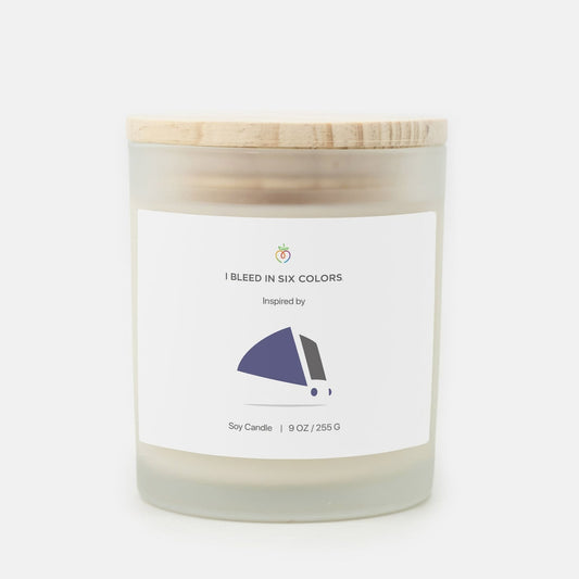 Grape iMac Inspired Candle - I Bleed in Six Colors®
