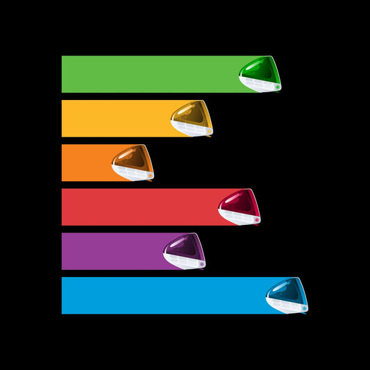 iMac 'Flavors' Streaking Long Sleeve - I Bleed in Six Colors®