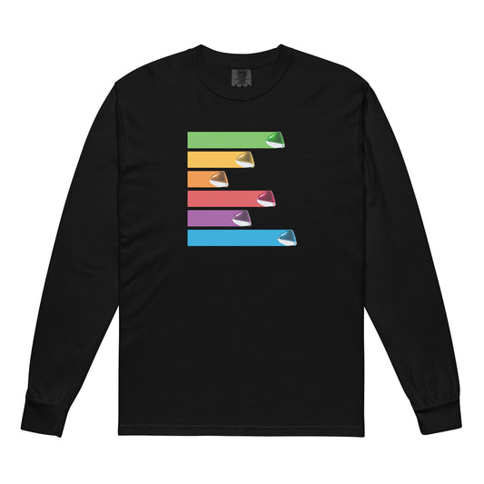 iMac 'Flavors' Streaking Long Sleeve - I Bleed in Six Colors®