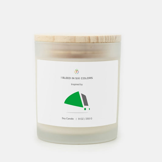 Lime iMac Inspired Candle - I Bleed in Six Colors®