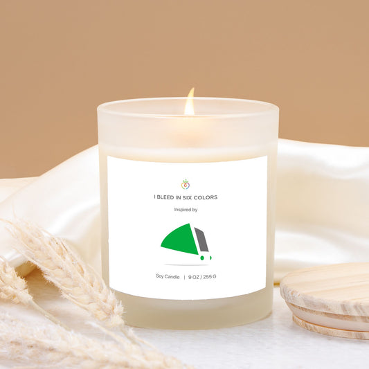 Lime iMac Inspired Candle - I Bleed in Six Colors®