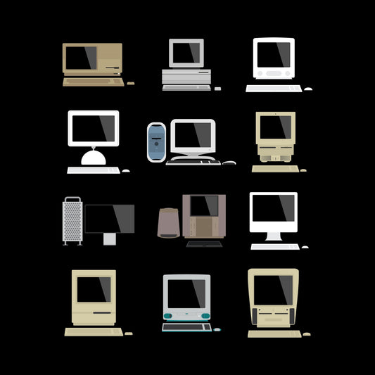 Macintosh 3 x 4 Flat - I Bleed in Six Colors®