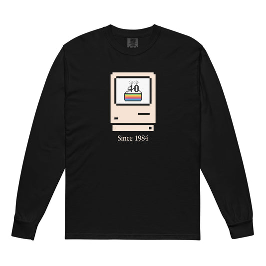 Macintosh Birthday Cake Long Sleeve - I Bleed in Six Colors®