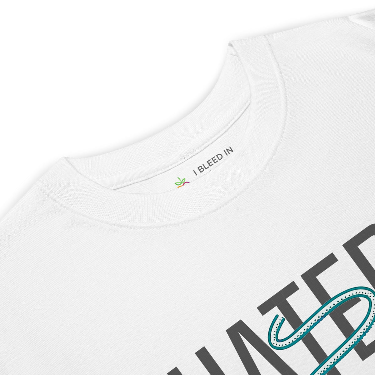 Haters Gonna Hate graphic tee—White