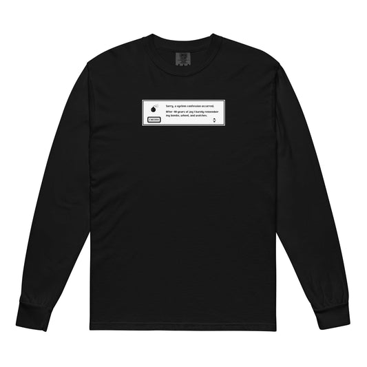 System Confession Long Sleeve - I Bleed in Six Colors®