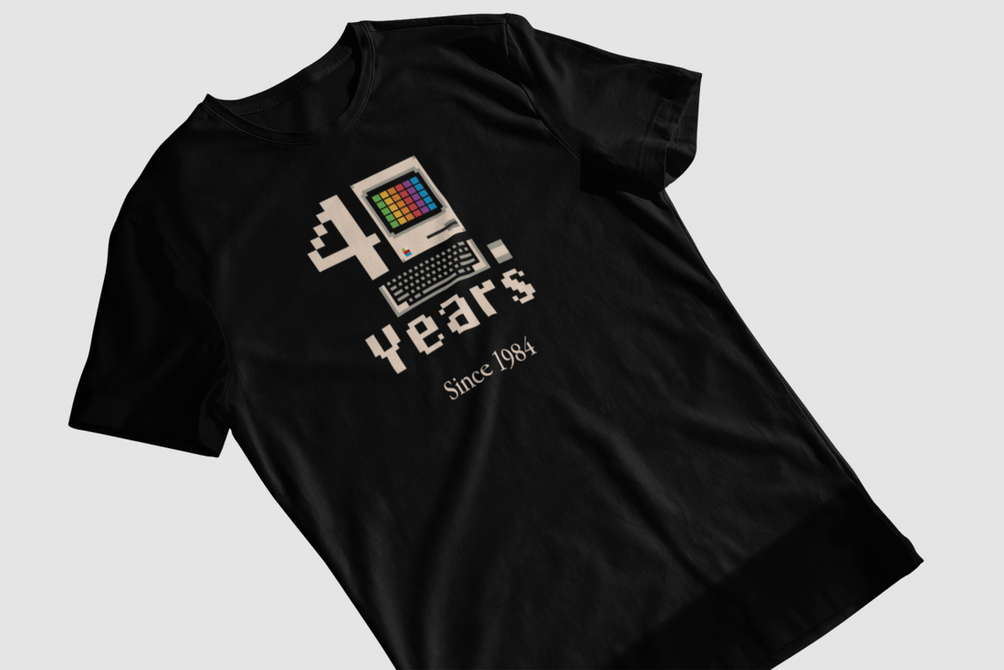 IBleeedInSixColors.com, a virtual store offering exclusive Apple-inspired apparel and posters launches January 24, 2024 - I Bleed in Six Colors®