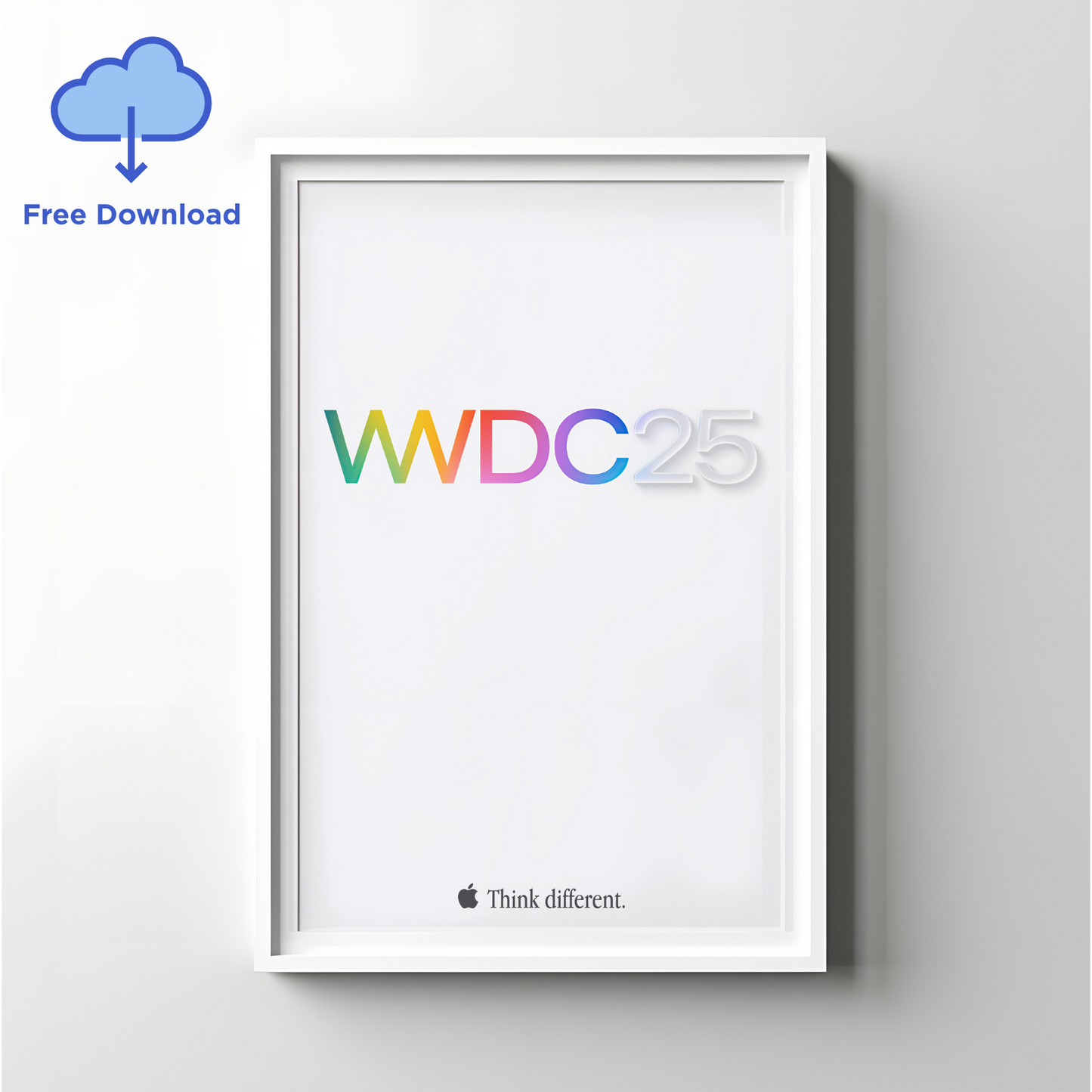 Apple-Inspired WWDC25 Digital Poster Version 1
