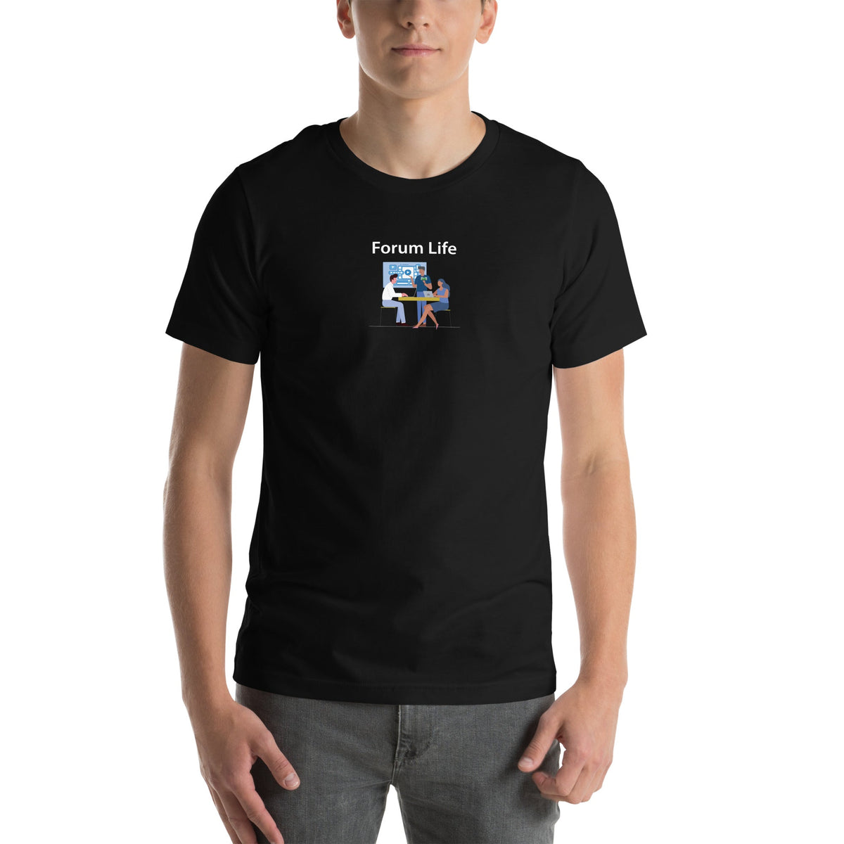Forum Life T-shirt—Black