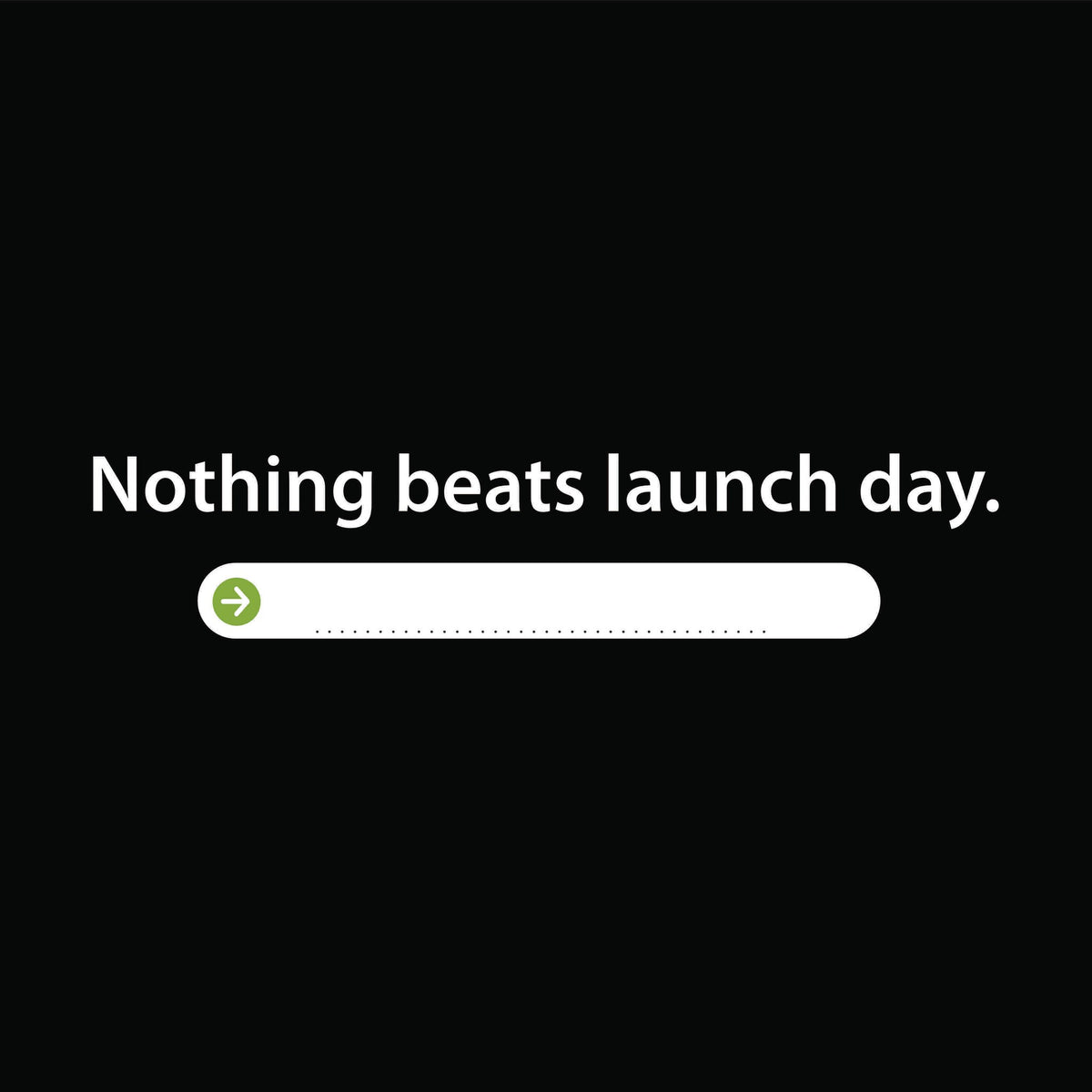 Nothing beats launch day. artwork—Black