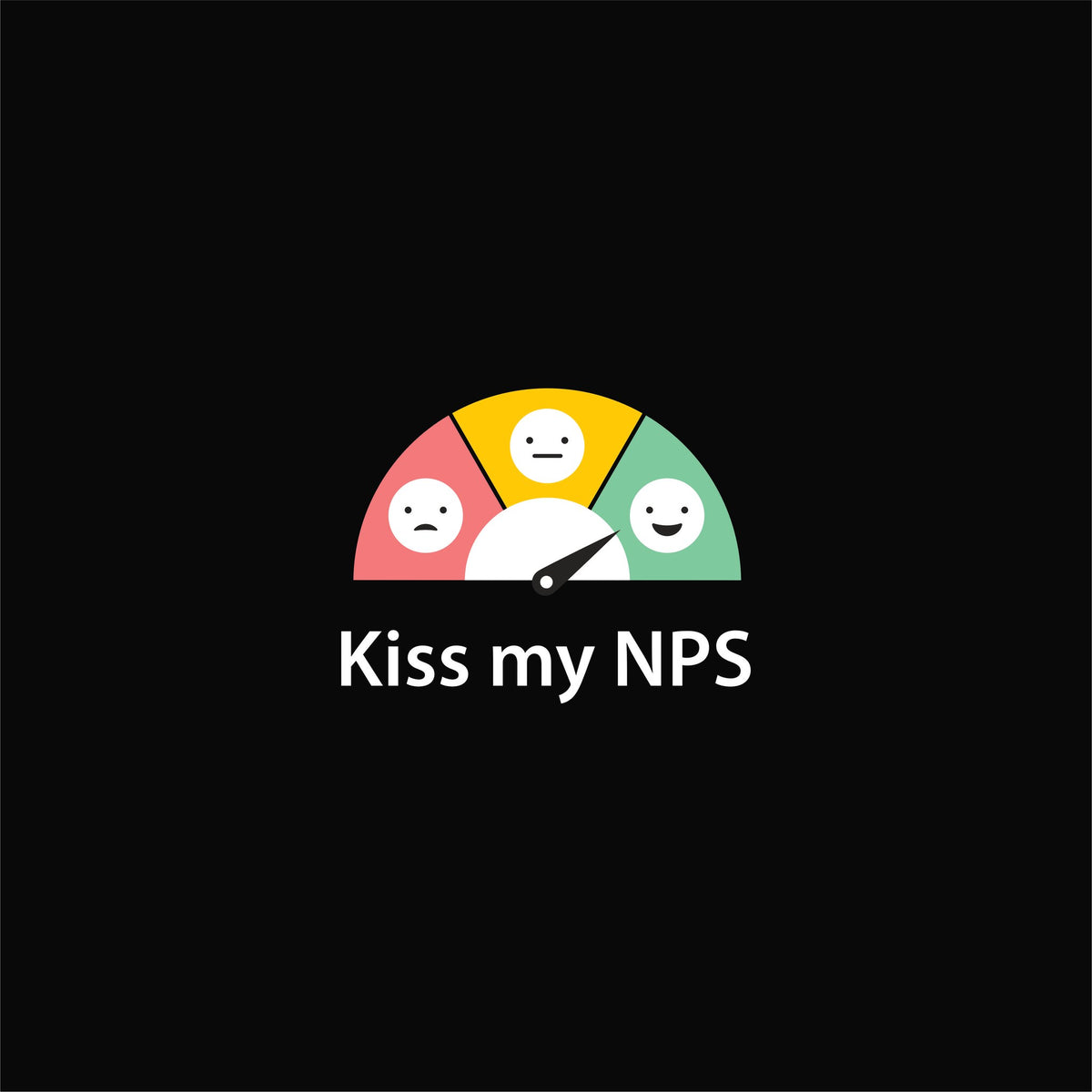 Kiss my NPS artwork—Black