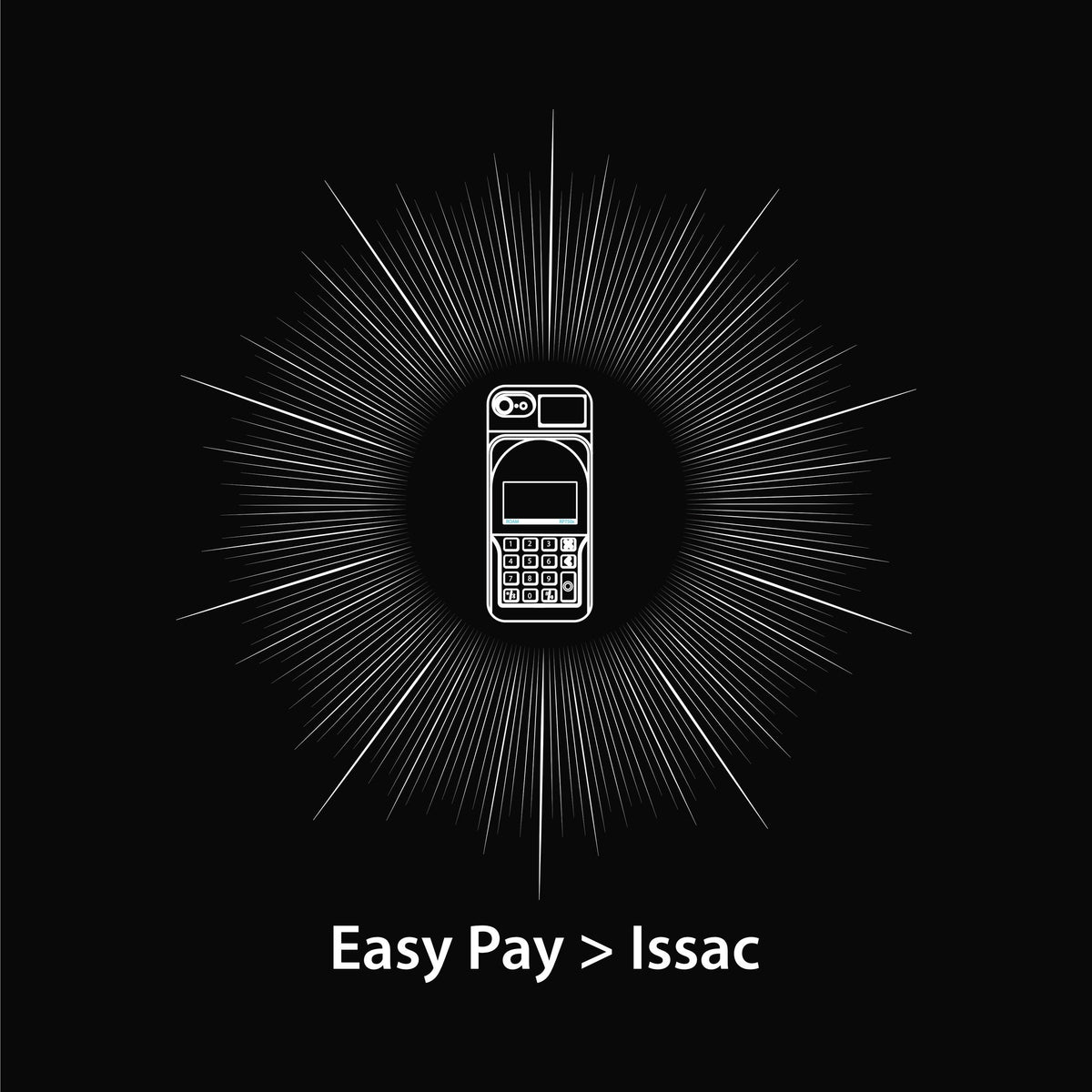Easy Pay > Issac artwork—Black