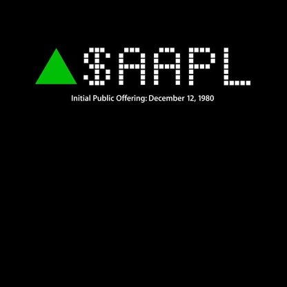 AAPL Stock Ticker Long Sleeve - I Bleed in Six Colors®