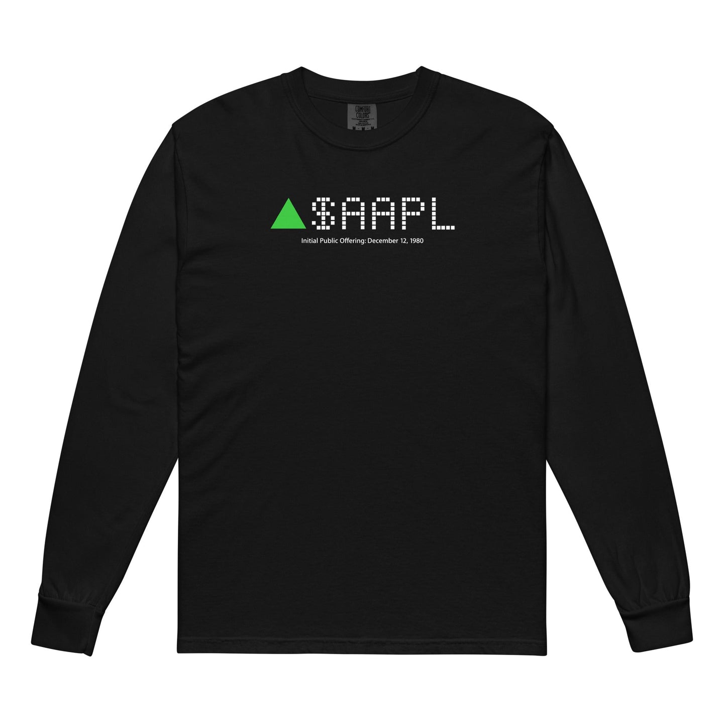 AAPL Stock Ticker Long Sleeve - I Bleed in Six Colors®