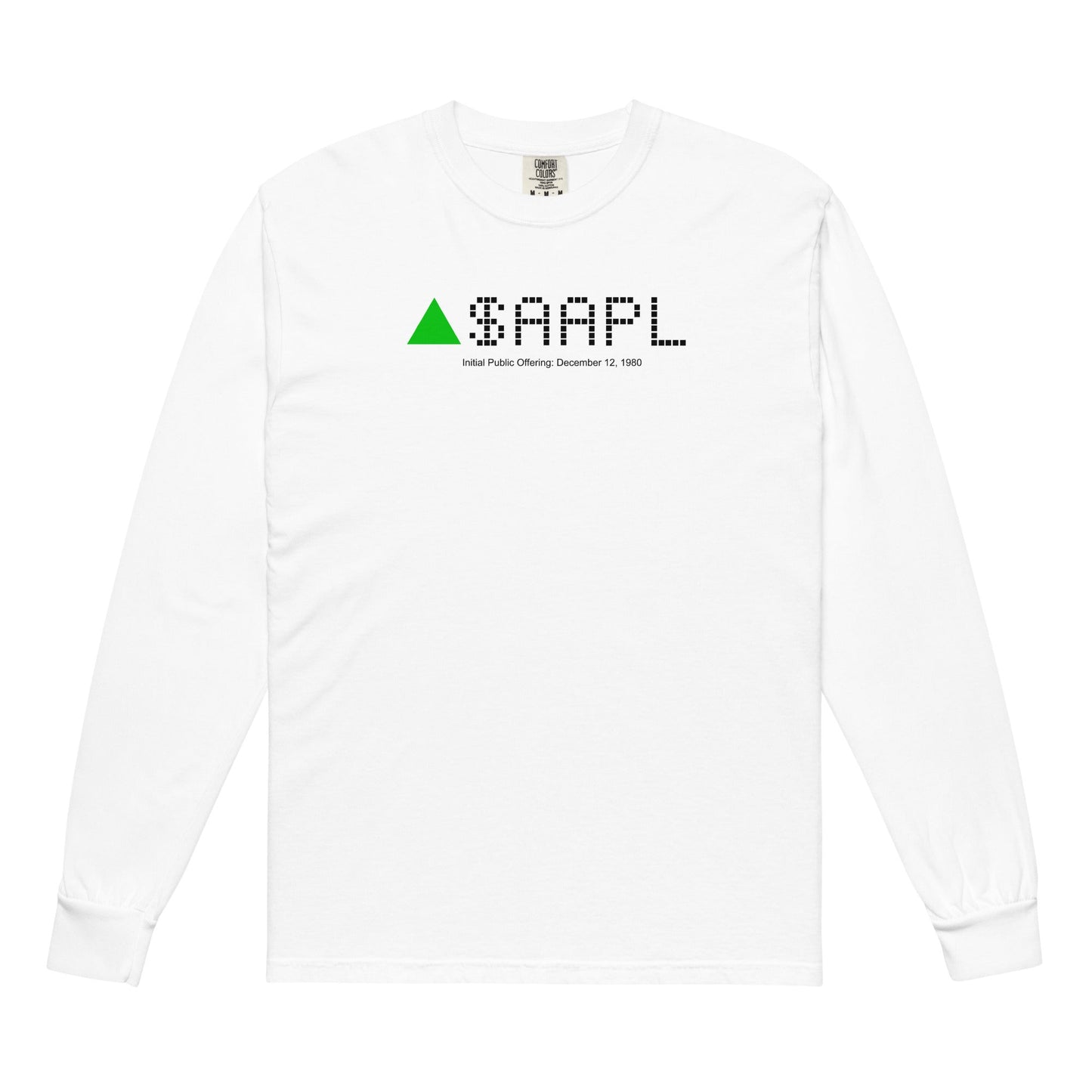 AAPL Stock Ticker Long Sleeve - I Bleed in Six Colors®