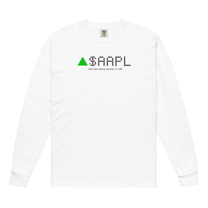 AAPL Stock Ticker Long Sleeve - I Bleed in Six Colors®