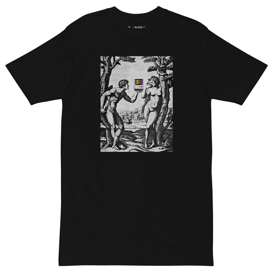 Adam and Eve graphic tee, Black