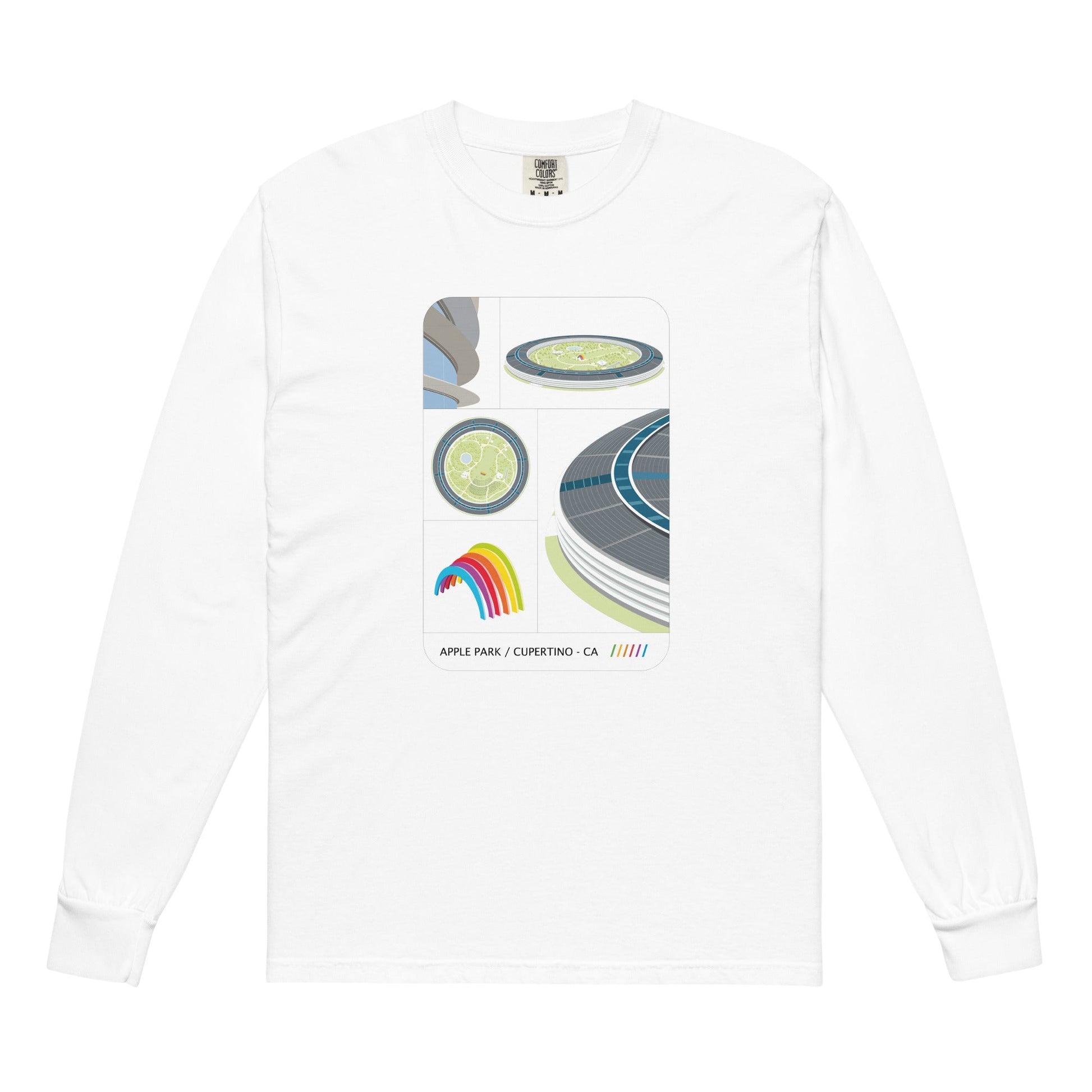 Apple Park Elements Long Sleeve - I Bleed in Six Colors®