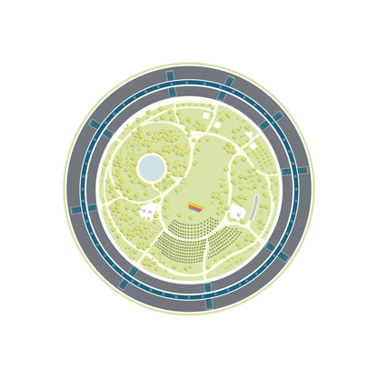 Apple Park Overhead View - I Bleed in Six Colors®