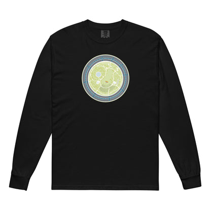 Apple Park Overhead View Long Sleeve - I Bleed in Six Colors®