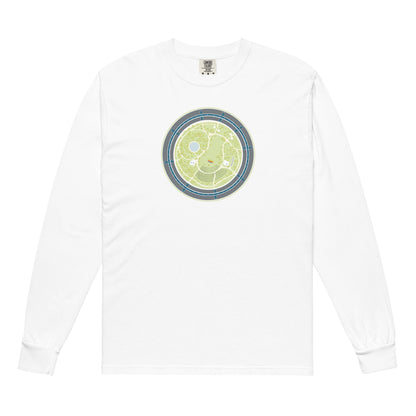 Apple Park Overhead View Long Sleeve - I Bleed in Six Colors®