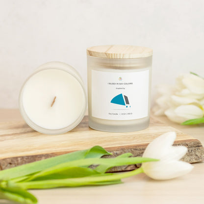 Blueberry iMac Inspired Candle - I Bleed in Six Colors®