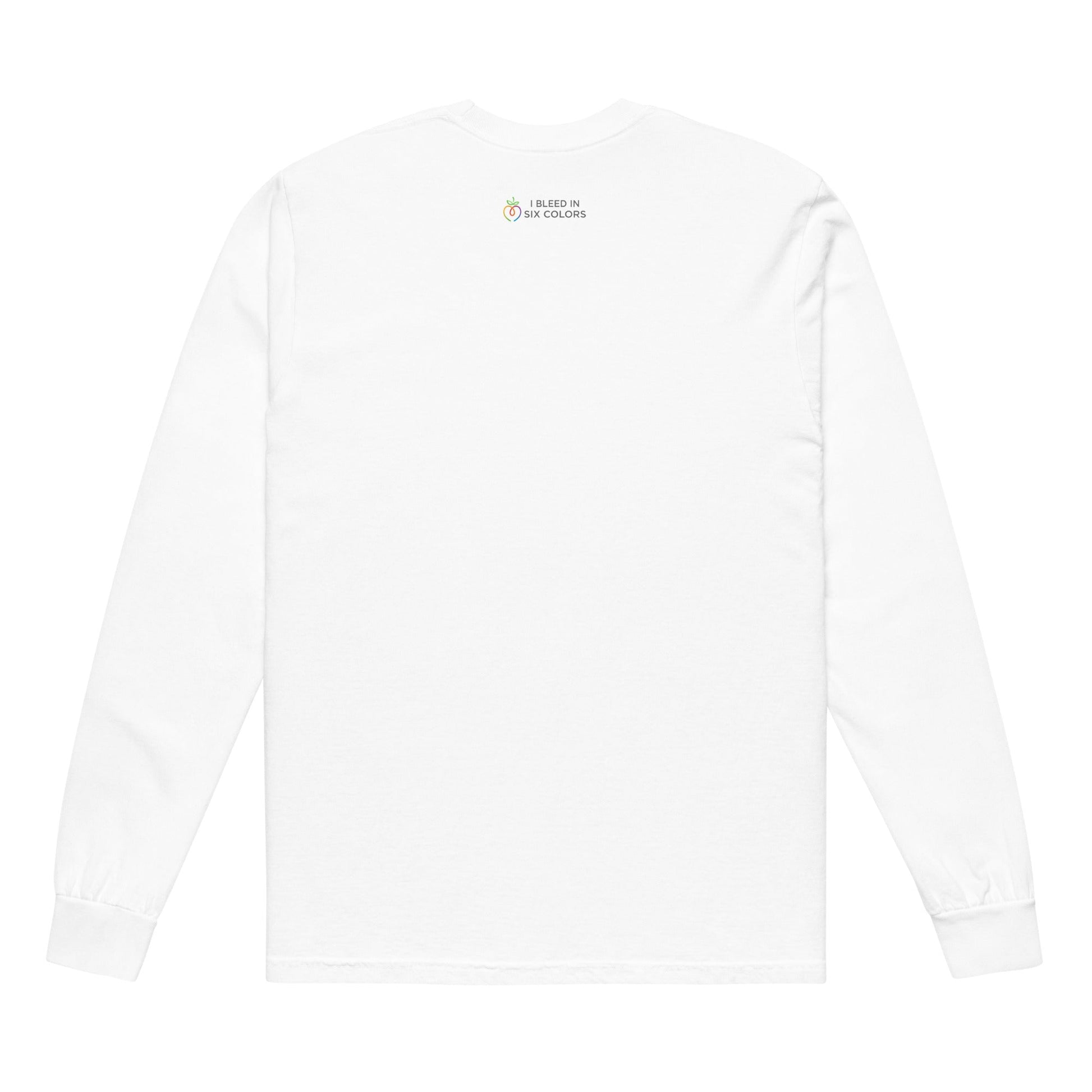 Deconstructed: Macintosh Finder Icon Long Sleeve - I Bleed in Six Colors®