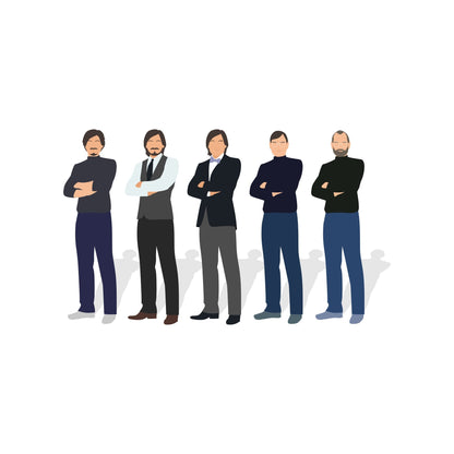 Evolution of Steve - I Bleed in Six Colors®