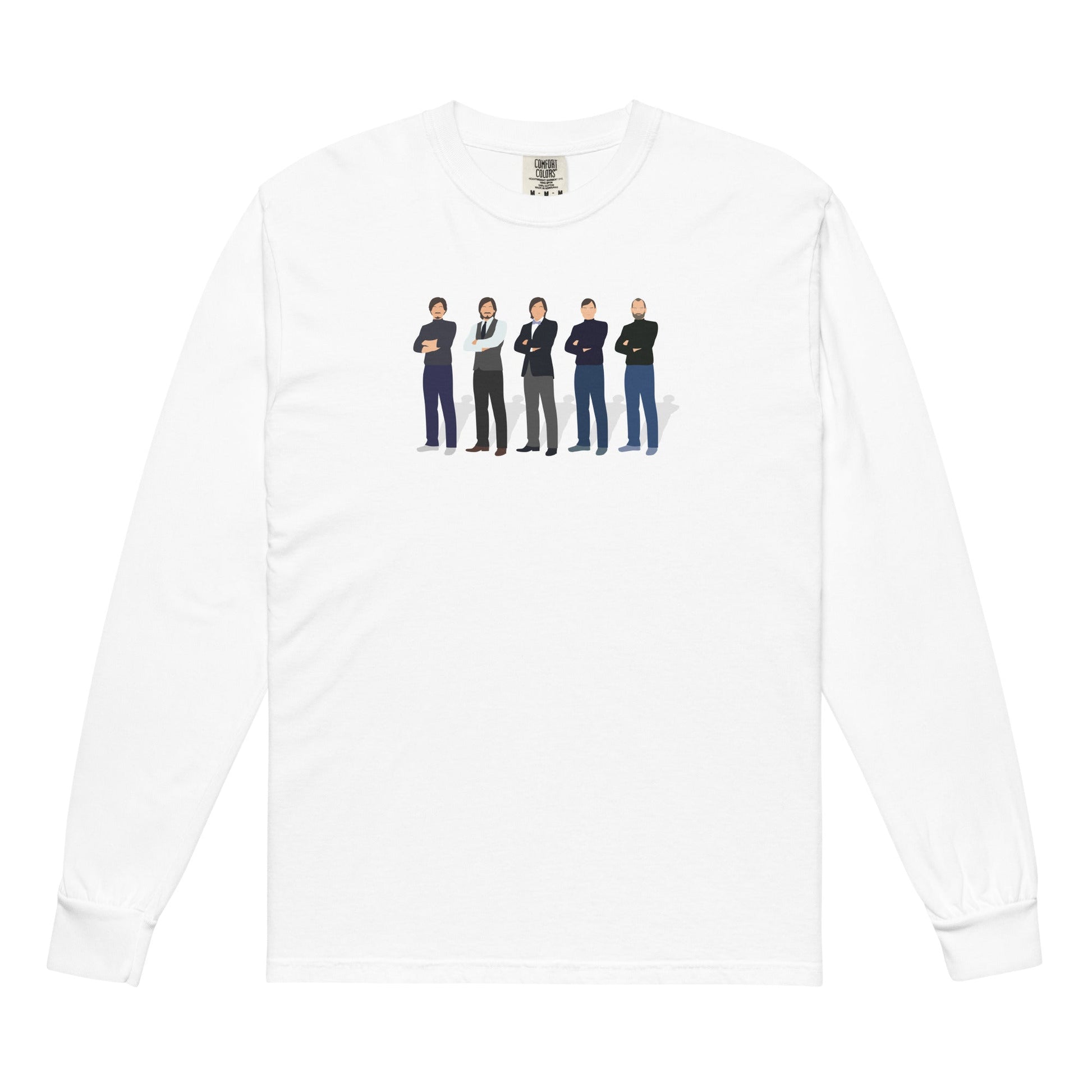 Evolution of Steve Long Sleeve - I Bleed in Six Colors®
