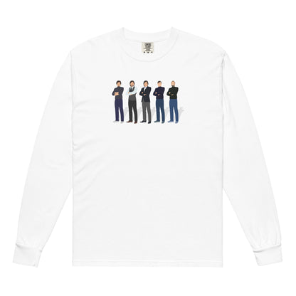 Evolution of Steve Long Sleeve - I Bleed in Six Colors®
