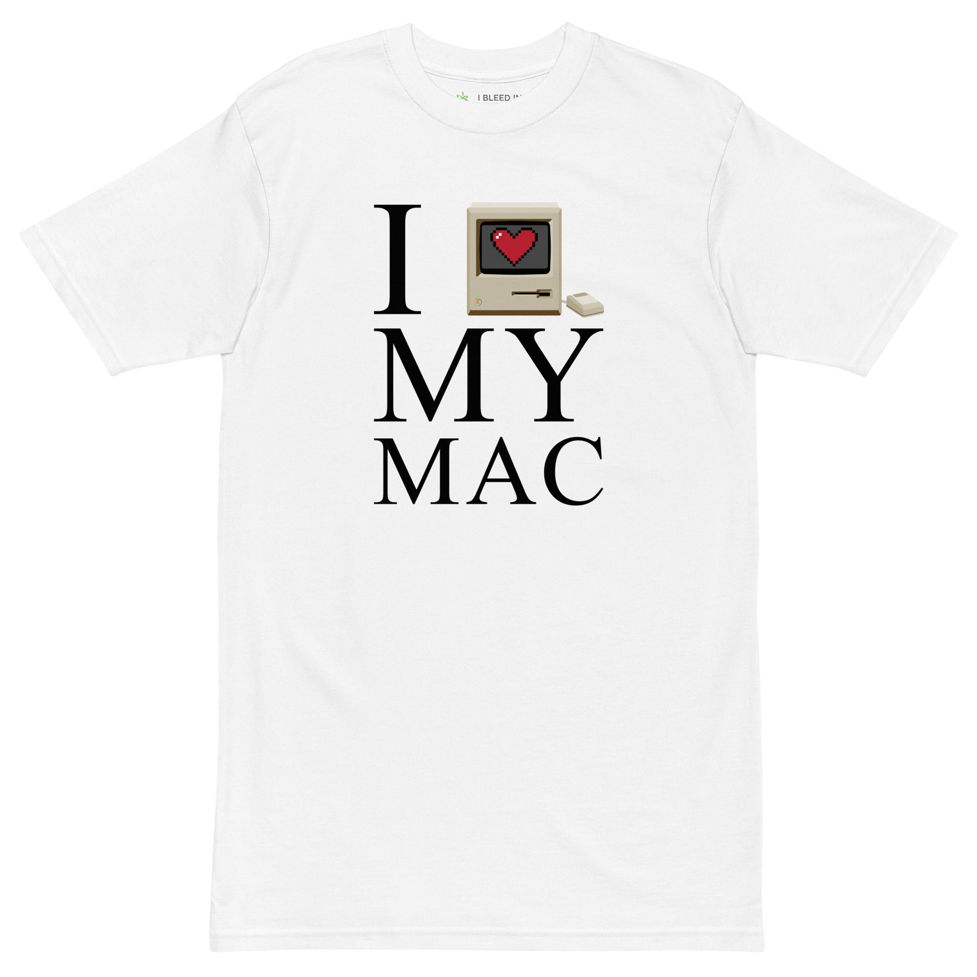I ❤️ My Mac 1984 - I Bleed in Six Colors®