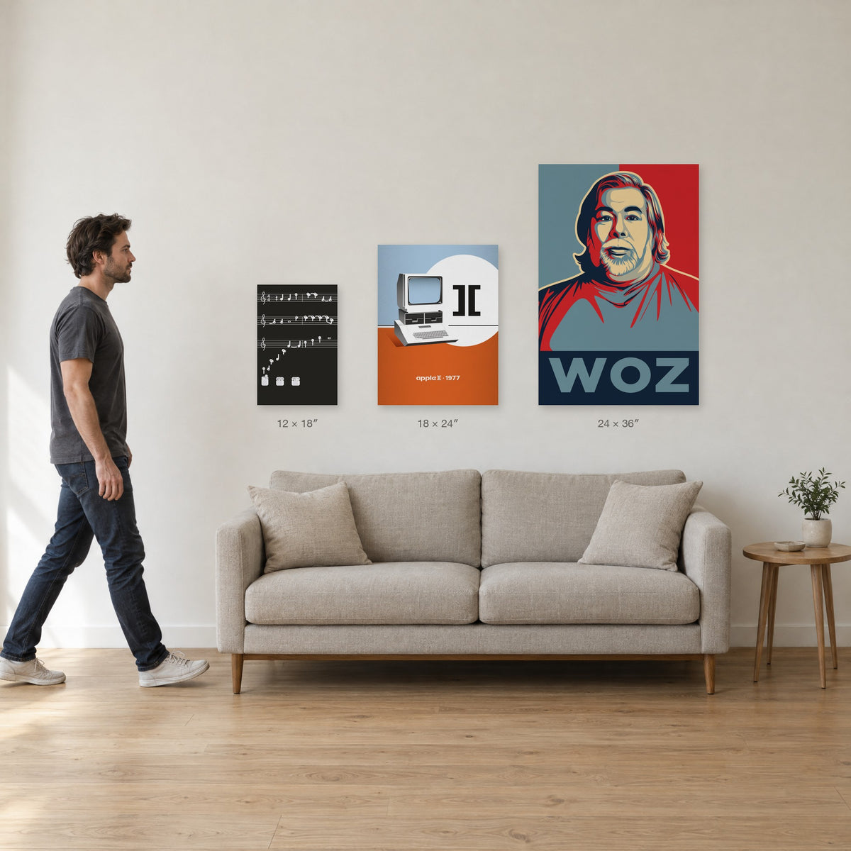 Poster print sizes: 12×18, 18×24, 24×36