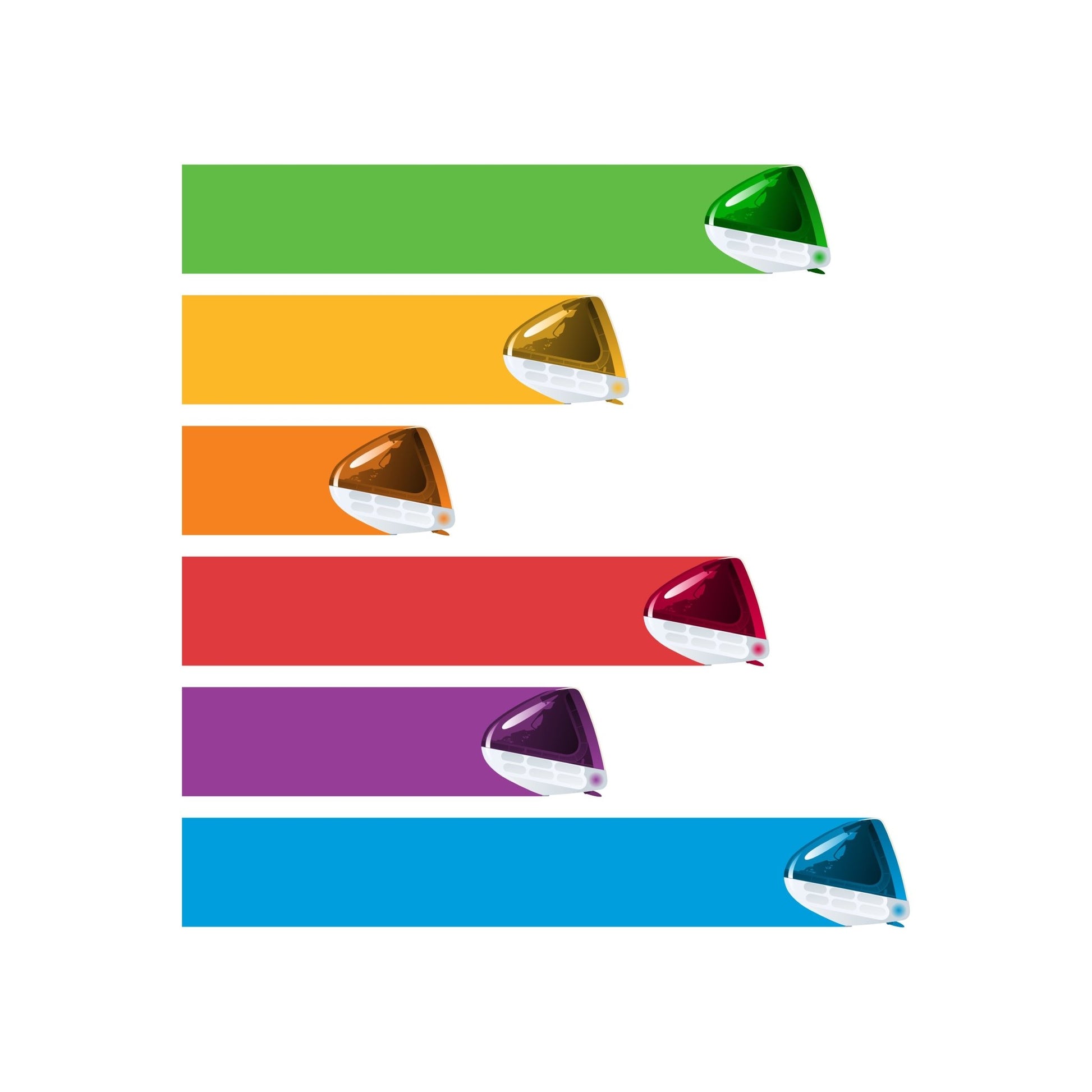 iMac 'Flavors' Streaking - I Bleed in Six Colors®