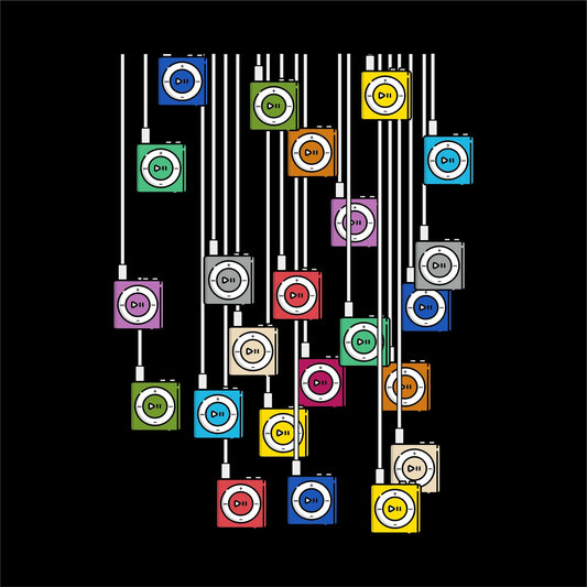 iPod Shuffle Symphony Long Sleeve - I Bleed in Six Colors®