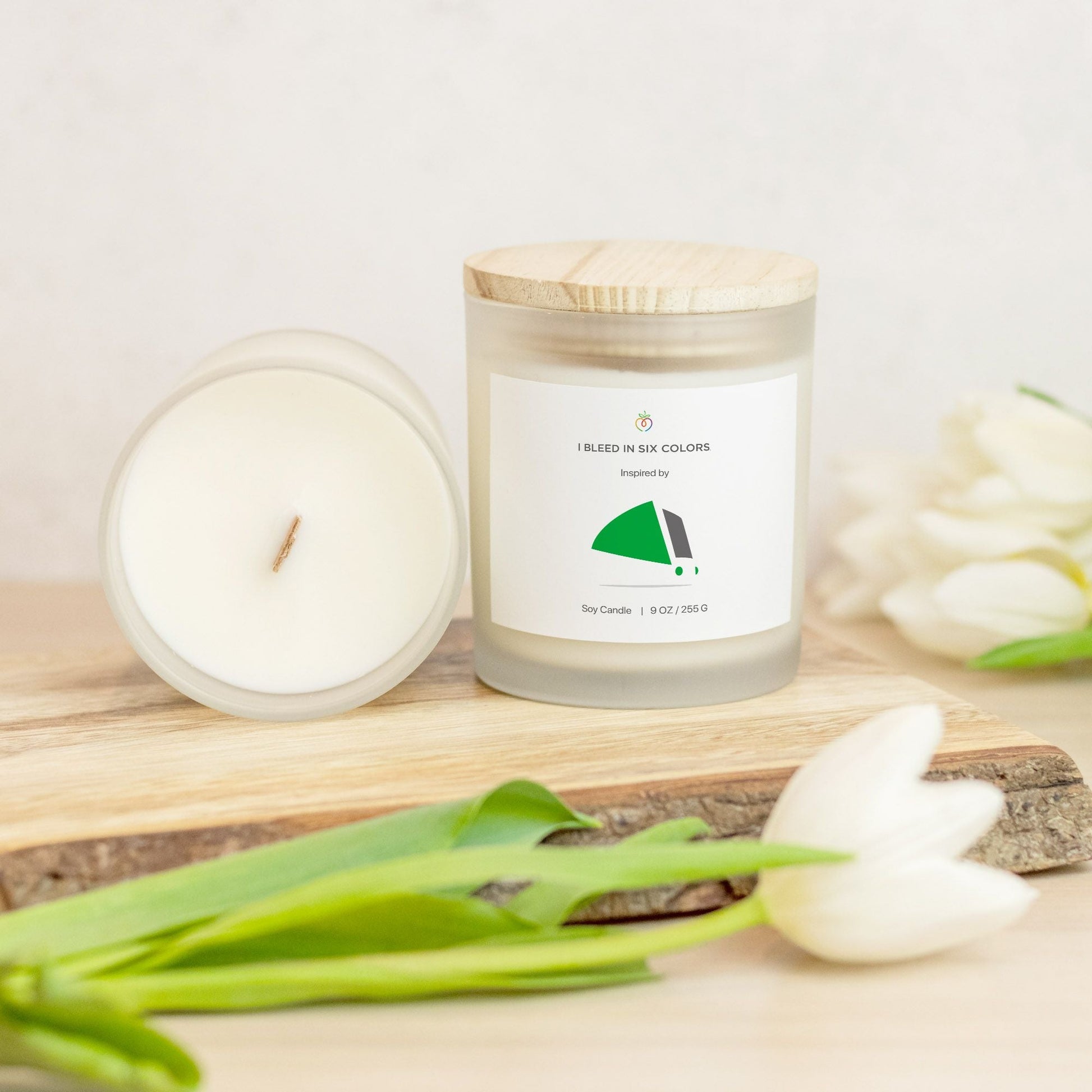 Lime iMac Inspired Candle - I Bleed in Six Colors®