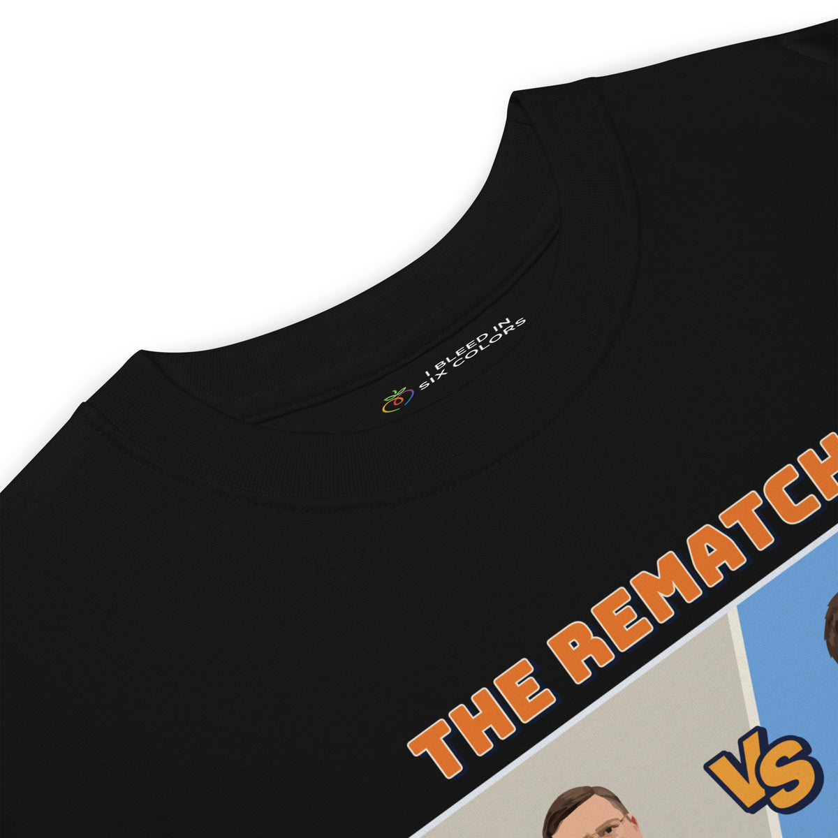 Mac vs PC: The Rematch T-shirt—Black