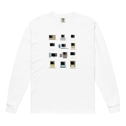 Macintosh 3 x 4 Flat Long Sleeve - I Bleed in Six Colors®