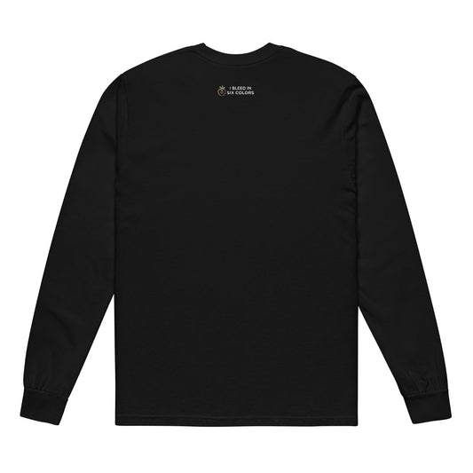 Macintosh 3 x 4 Flat Long Sleeve - I Bleed in Six Colors®