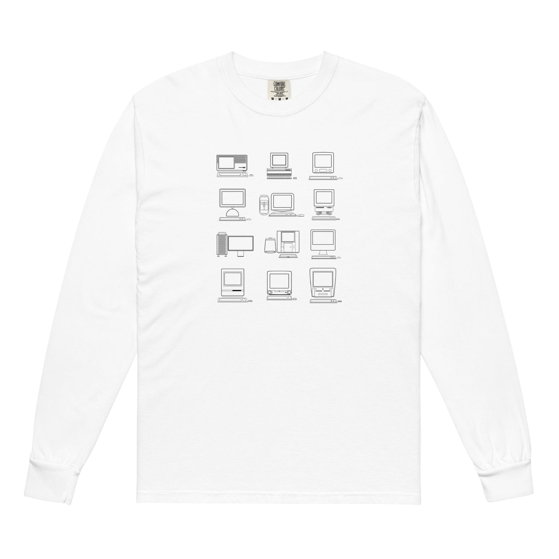 Macintosh 3 x 4 Lines Long Sleeve - I Bleed in Six Colors®