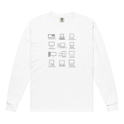Macintosh 3 x 4 Lines Long Sleeve - I Bleed in Six Colors®