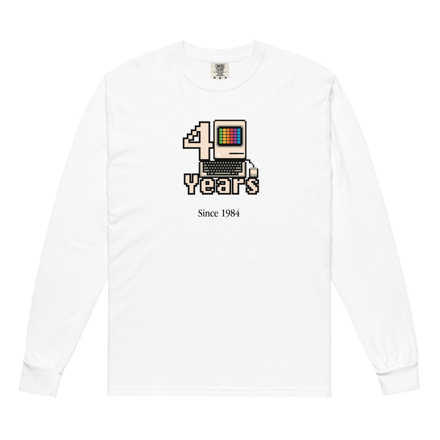 Macintosh 40 Years Long Sleeve - I Bleed in Six Colors®