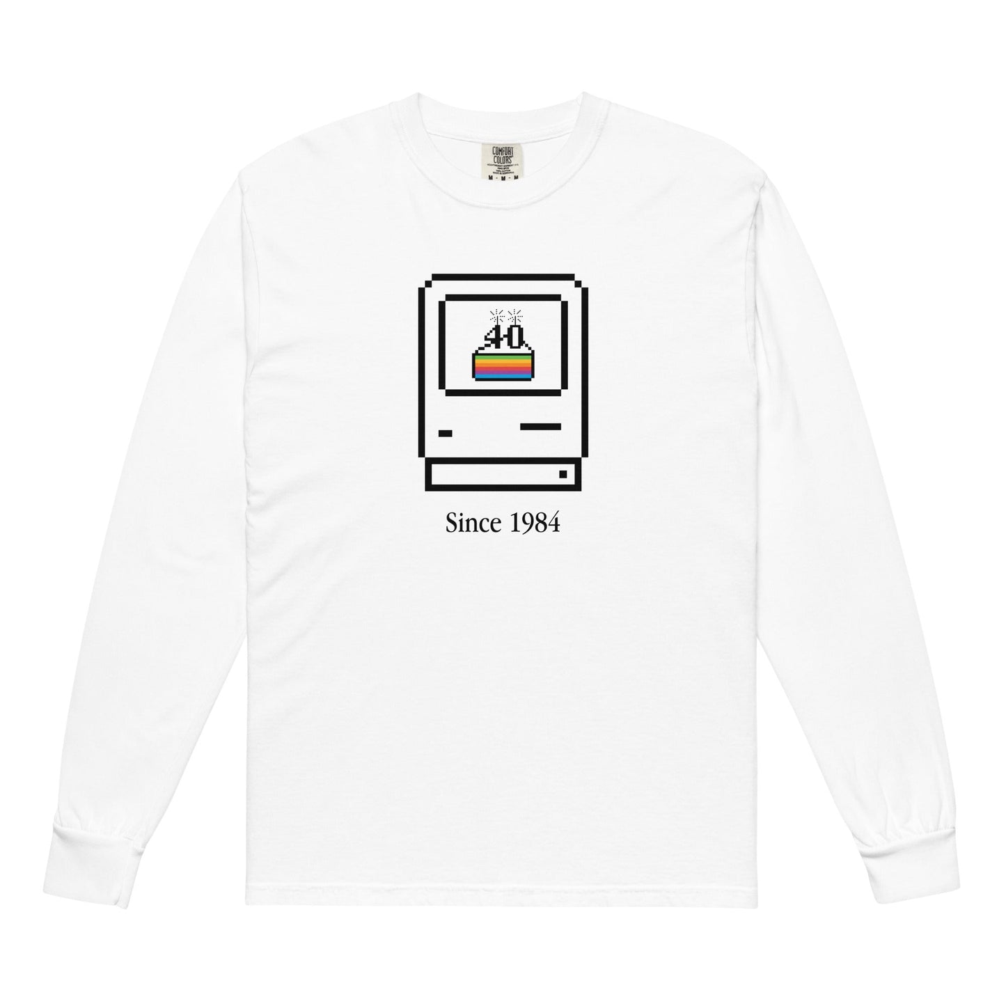 Macintosh Birthday Cake Long Sleeve - I Bleed in Six Colors®