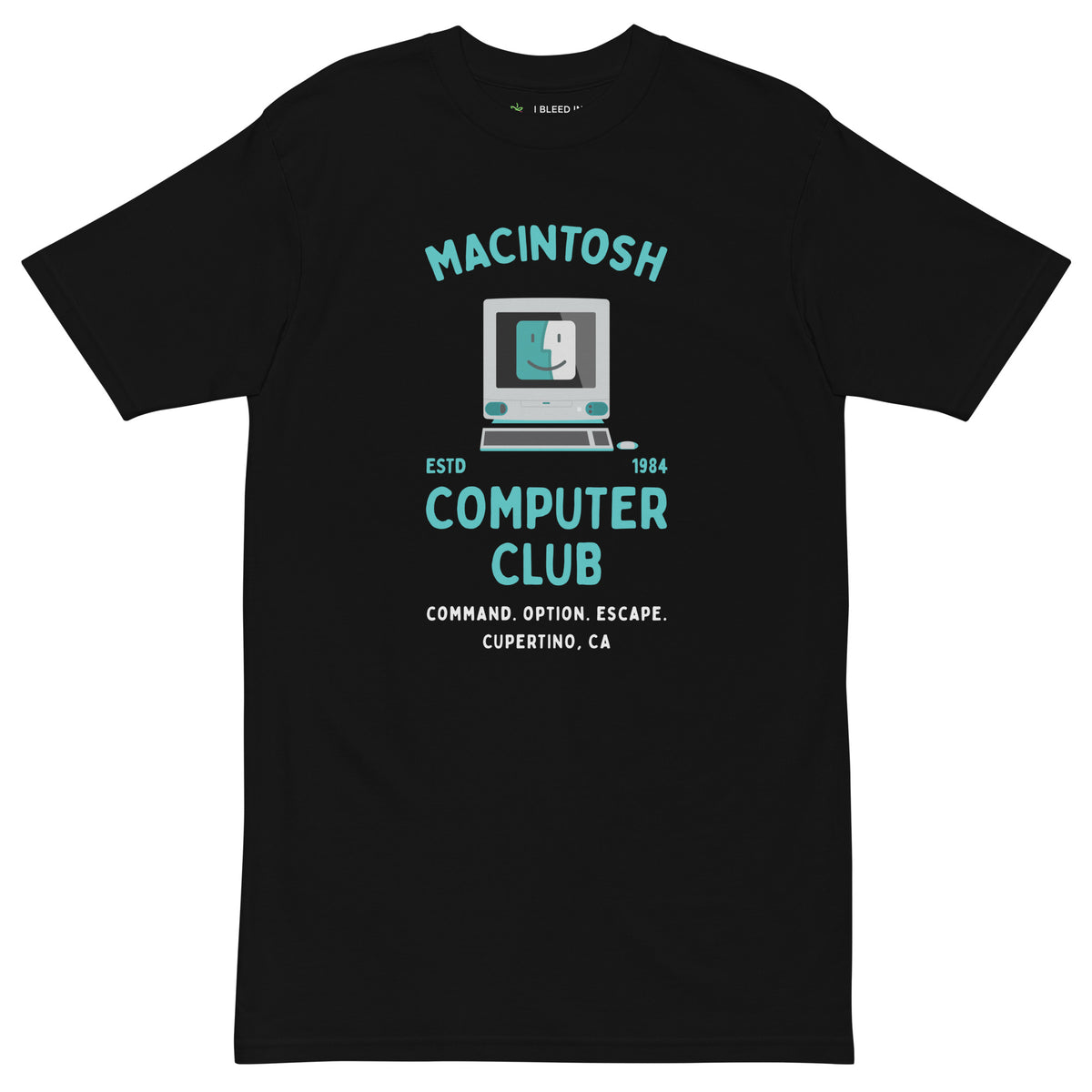 Macintosh Computer Club T-shirt—Black