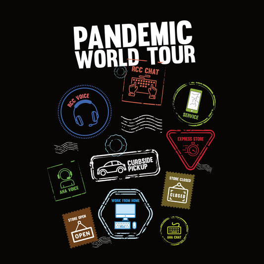 Pandemic World Tour graphic close-up