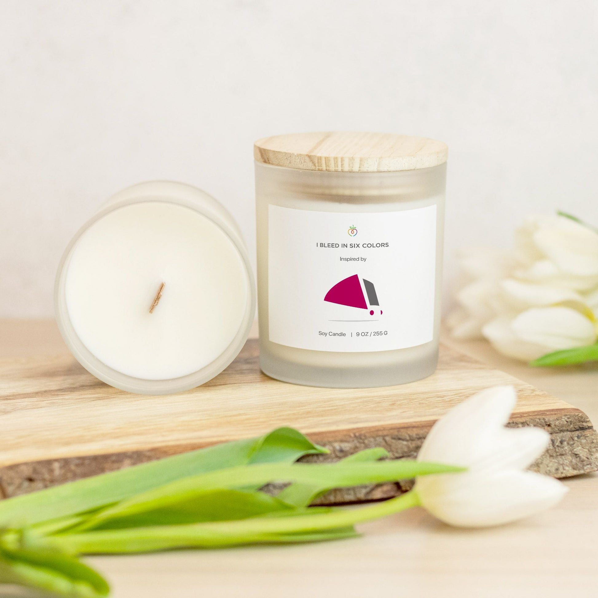 Strawberry iMac Inspired Candle - I Bleed in Six Colors®