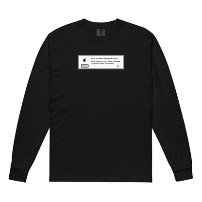 System Confession Long Sleeve - I Bleed in Six Colors®